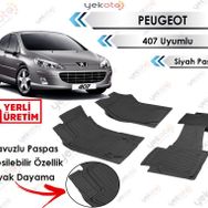 Peugeot 407 3D Havuzlu Paspas