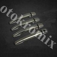 Peugeot 407 İçin 2005 2010 4 Kapı Krom Kapı Kolu