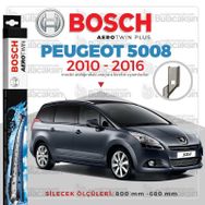 Peugeot 5008 2010-2016 Muz Silecek Takımı