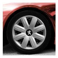 Peugeot Amblemli Gri 4'lü Takım 115 13 İnç Jant Kapağı