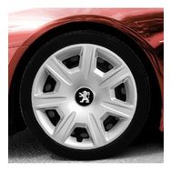 Peugeot Amblemli Gri 4'lü Takım 142 15 İnç Jant Kapağı