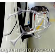 Peugeot Bipper 2008 Üzeri Krom 2 Parça Ayna Kapağı