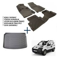 Peugeot Bipper Havuzlu 3D 2008 Sonrası Paspas ve Bagaj Havuzu