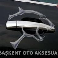 Peugeot Partner Tepe 2008 Üzeri 4 Kapı Krom Kapı Kolu