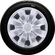 Peugeot SKS-SJS 321 15 İnç 4 Adet Kırılmaz Jant Kapağı
