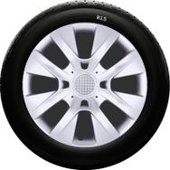 Peugeot SKS-SJS 334 15 İnç 4 Adet Kırılmaz Jant Kapağı