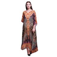 Phagun Uzun Plaj Kaftan Bikini Örtü Maksi Ametist Kadın Elbise