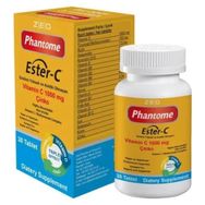 Phantome Ester-C Vitamin C 1000 mg Çinko 30 Tablet
