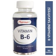 PharmaQ B6 Vitamin 180 Kapsül
