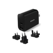 Philips 1 Type-C/1 USB-A 30 W Duvar Şarj Adaptörü