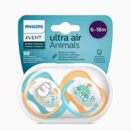 Philips 6-18 Ay Erkek SCF080/07 Avent Ultra Air Animals Emzik