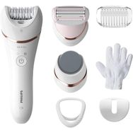 Philips 8000 BRE730/05 Serisi Beyaz Islak Kuru Epilatör