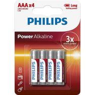 Philips AAA Alkalin İnce Kalem Pil 4'Lü