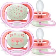 Philips Avent 18+ Ay Ultra Air Emzik Pembe