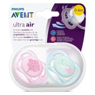 Philips Avent 2 li 0-6 Ay Ultra Air Renkli Emzik