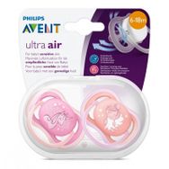 Philips Avent 2 li 6-18 Ay Ultra Air Desenli Emzik