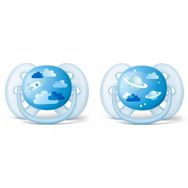 Philips Avent 6-18 Ay Ultra Soft Desenli Erkek Emzik