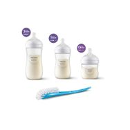 Philips Avent Natural Response Doğal Tepkili Pp 3'lü Biberon Seti 125ML + 260ML + 330ML + Biberon ve Emzik Fırçası
