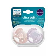 Philips Avent SCF091/09 Ultra Soft 0-6 Ay 2'li Kız Emzik