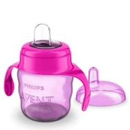 Philips Avent SCF551/03 Silikon Uçlu 200 ml Kız Damlatmaz Bardak