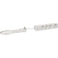 Philips CHP2144W/62 4'lü 1.5 m Beyaz Çocuk Korumalı Priz