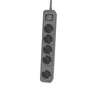 Philips CHP2154 GB/62 5'li 3 mt Gri Çocuk Korumalı Priz