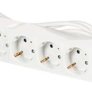 Philips CHP2154W/62 5'li 1.5 m Beyaz Çocuk Korumalı Priz
