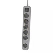 Philips CHP2164G/62 6'lı 1.5 m Gri Çocuk Korumalı Priz