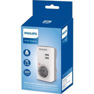 Philips CHP4010W Tekli Akım Korumalı Beyaz Priz