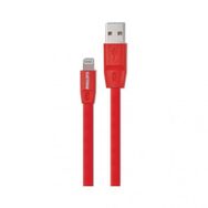 Philips DLC2508C 1.2 m Elastik Kırmızı MFI Lisanslı Lightning Kablo
