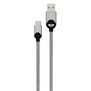 Philips DLC2628T Gri 1.2 m Örme Type-C Kablo