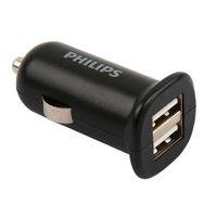 Philips DLP1502NB Çift Çıkışlı 12W Araç Şarj Cihazı