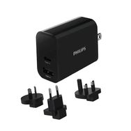 Philips DLP2621T-00 Siyah Seyahat Tipi 30W Şarj Cihazı