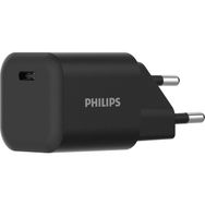Philips DLP4333CB Siyah 30 W GAN PD USB-C Hızlı Şarj Adaptörü