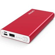 Philips DLP6710CV Kırmızı 10000 mAh Taşınabilir Şarj Cihazı-Powerbank