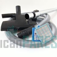 Philips FC 8631 PowerPro Active Süpürge Hortumu Emici Başlık Boru Hepa Filtre 2 Adet Sünger