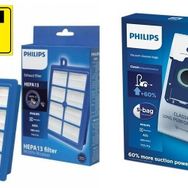 Philips FC 9170 Toz Torbası ve Hepa 13 Filtre Seti