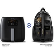 Philips HD9650-90 Fritöz + XB9125-07 Marathon Ultimate Elektrikli Süpürge