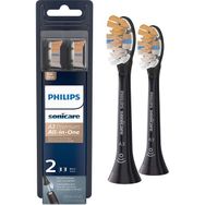 Philips HX9092/95 Sonicare Genuine A3 - 2 Siyah Fırça Başlığı
