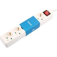 Philips SPS1050A-51 5'li 2 mt Anahtarlı Akım Korumalı Priz