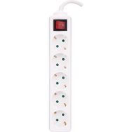 Philips SPS1050A/51 2 mt Tam Bakır Kablolu 5li Çocuk Korumalı Beyaz Priz Çoklayıcı