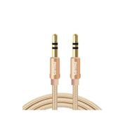 Philips SWA5010C 3.5 mm Örgülü Gold 2 Metre Aux Ses Kablosu