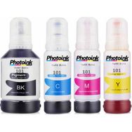 Photo Ink L6290 L6270 L6260 L4266 L4260 L6276 L6190 L6170 L6160 L4160 L4150 L14150 4 Renk Mürekkep