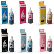 Photo Ink L800/L805/L810/L850/L1300/L1800 Uyumlu 6 Renk Plus Mürekkep Takım