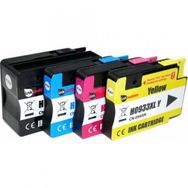 Photo Print HP 932XL-HP 933XL 4 Renk Muadil Kartuş