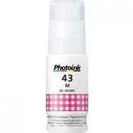Photoink Canon Gİ-43M Kırmızı Magenta Şişe Mürekkep