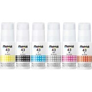 Photoink GI-43 Canon G540 Siyah 6 Renk 70 ml Mürekkep