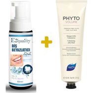 Phyto Volume 150 ml Yoğun Hacim Kazandıran Jel Maske+E2'Quality E2'quality Diş Beyazlatıcı Köpük
