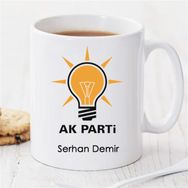 Pi İthalat Pi197 Ak Parti Kişiye Özel Sihirli Kupa