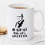 Pi İthalat Pi230 O Gemi Bir Gün Gelecek Kişiye Özel Sihirli Kupa